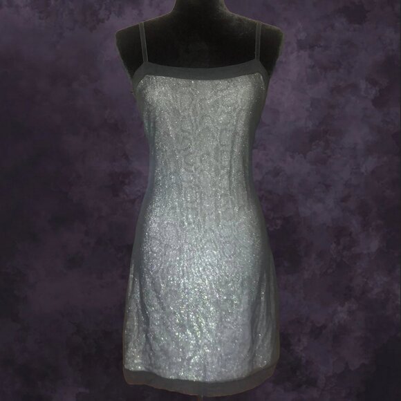 Byer Too! Glittery Snakeskin Dress - Picture 3 of 9